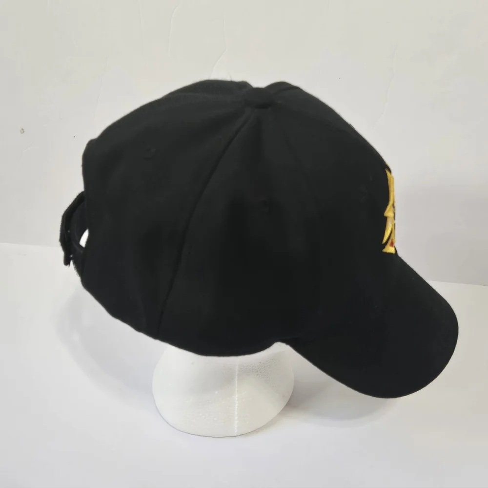 Knights of Columbus K of C Embroidered Baseball Cap Hat Black Adjustable Cap Kin - Picture 6 of 6